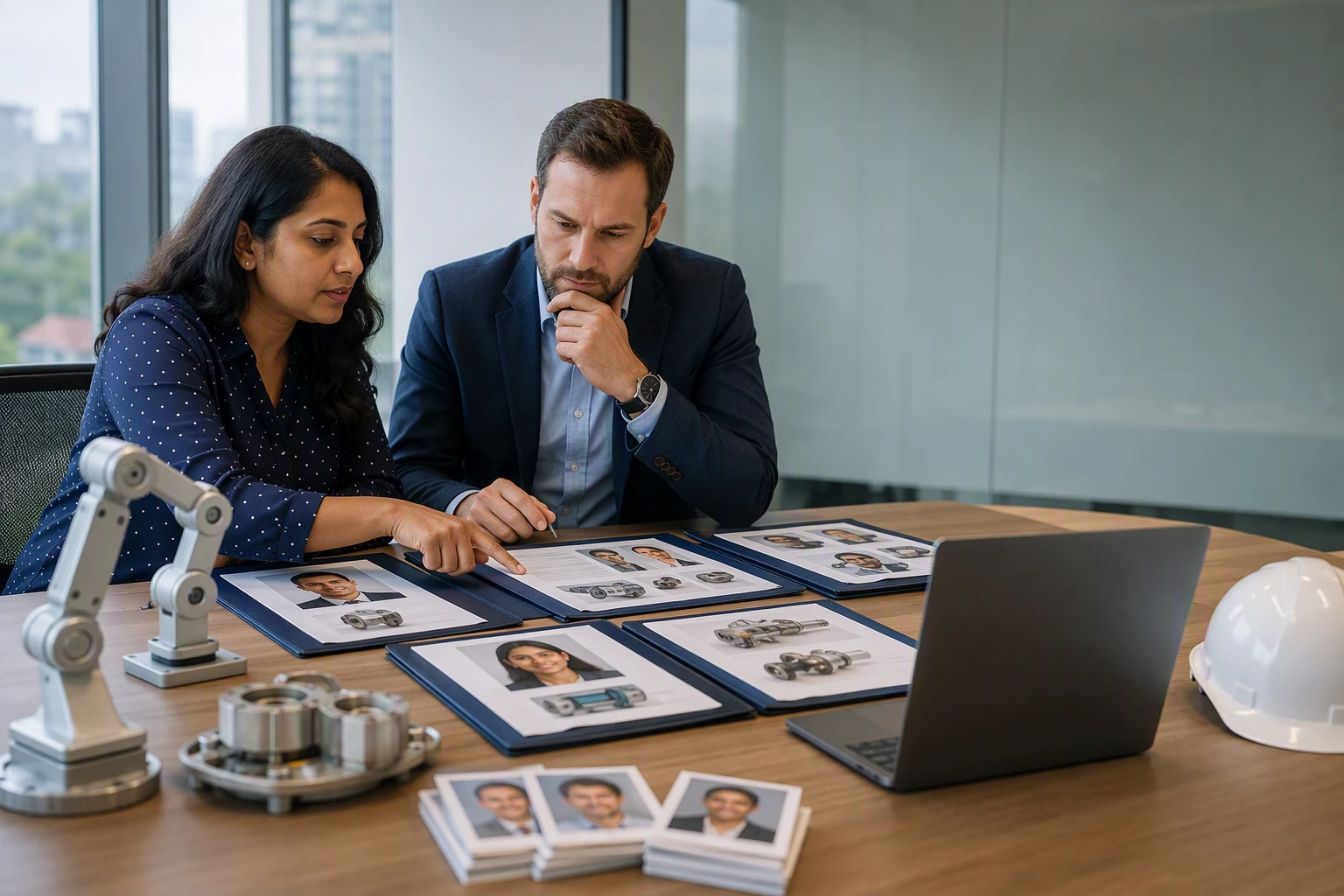 Recruiter and engineer discuss data-driven hiring metrics